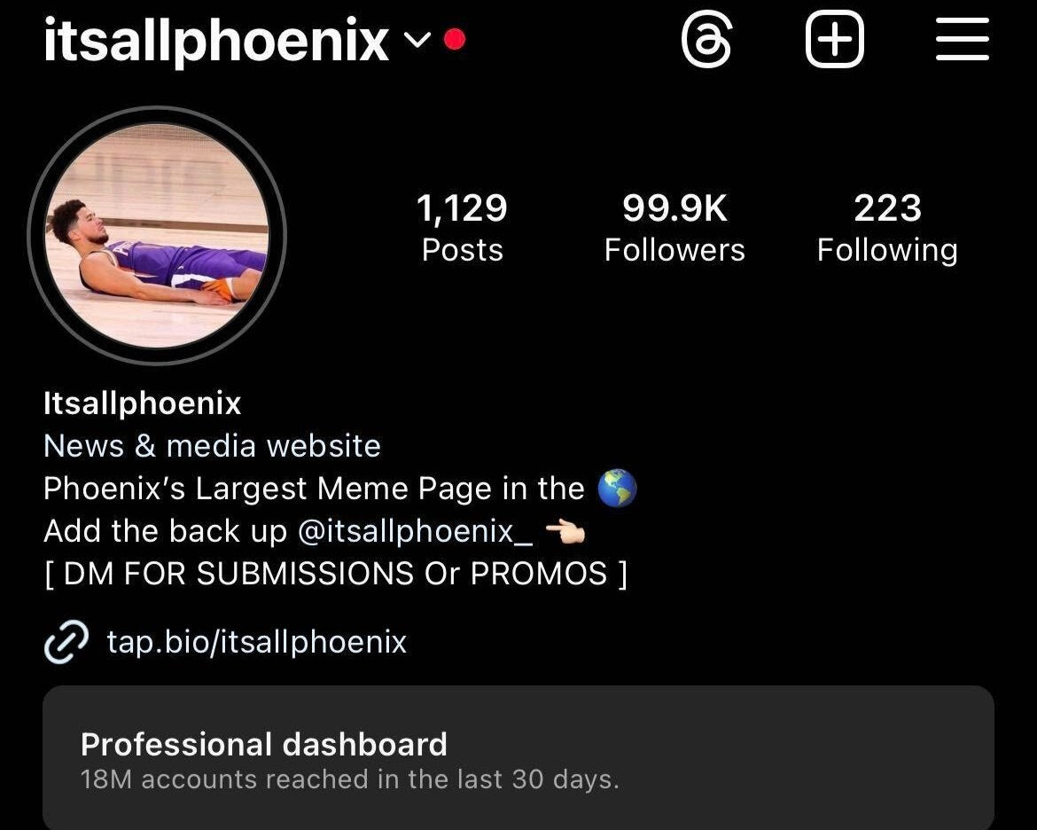 ITSALLPHOENIX INSTAGRAM