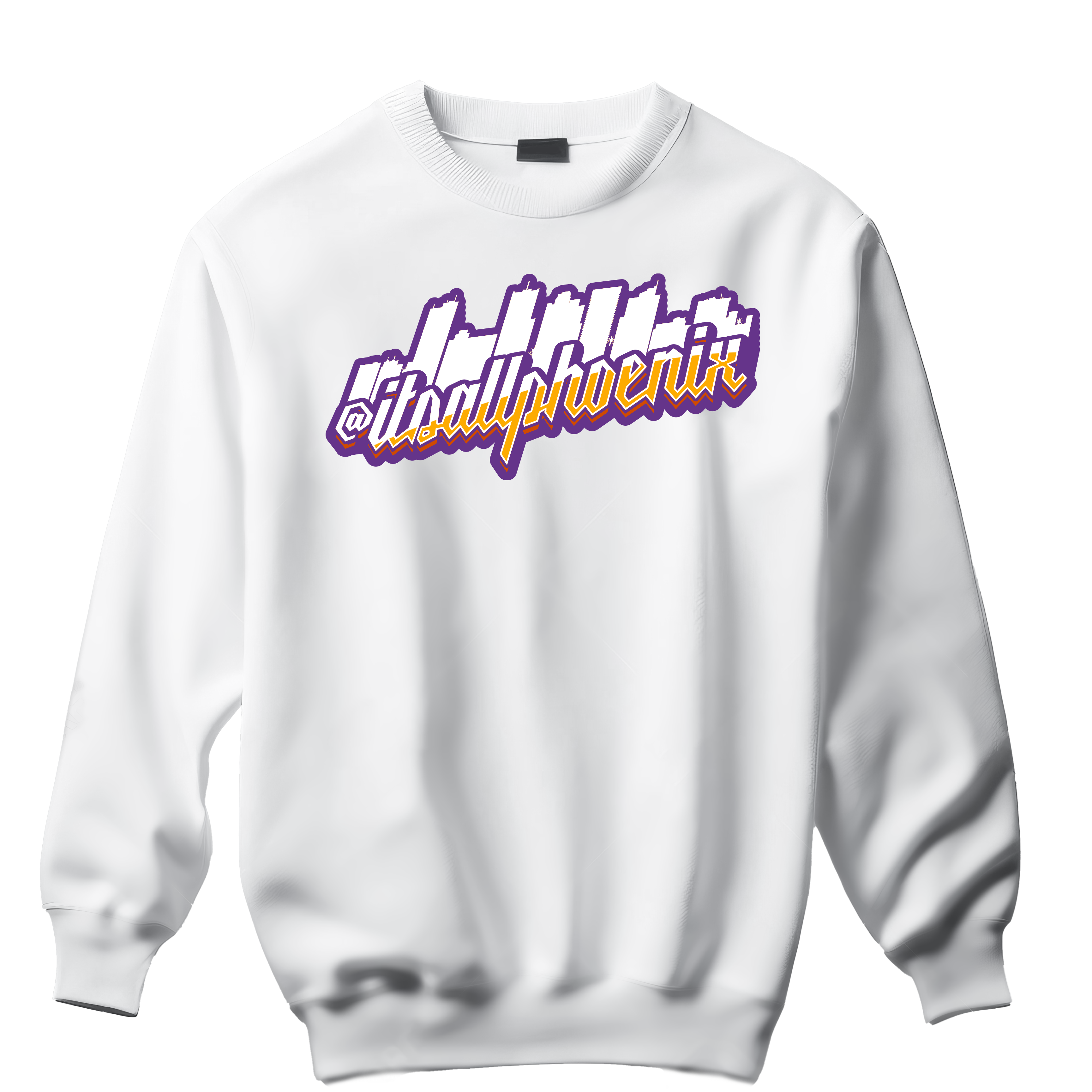 itsallphoenix City Logo Crewneck Sweater