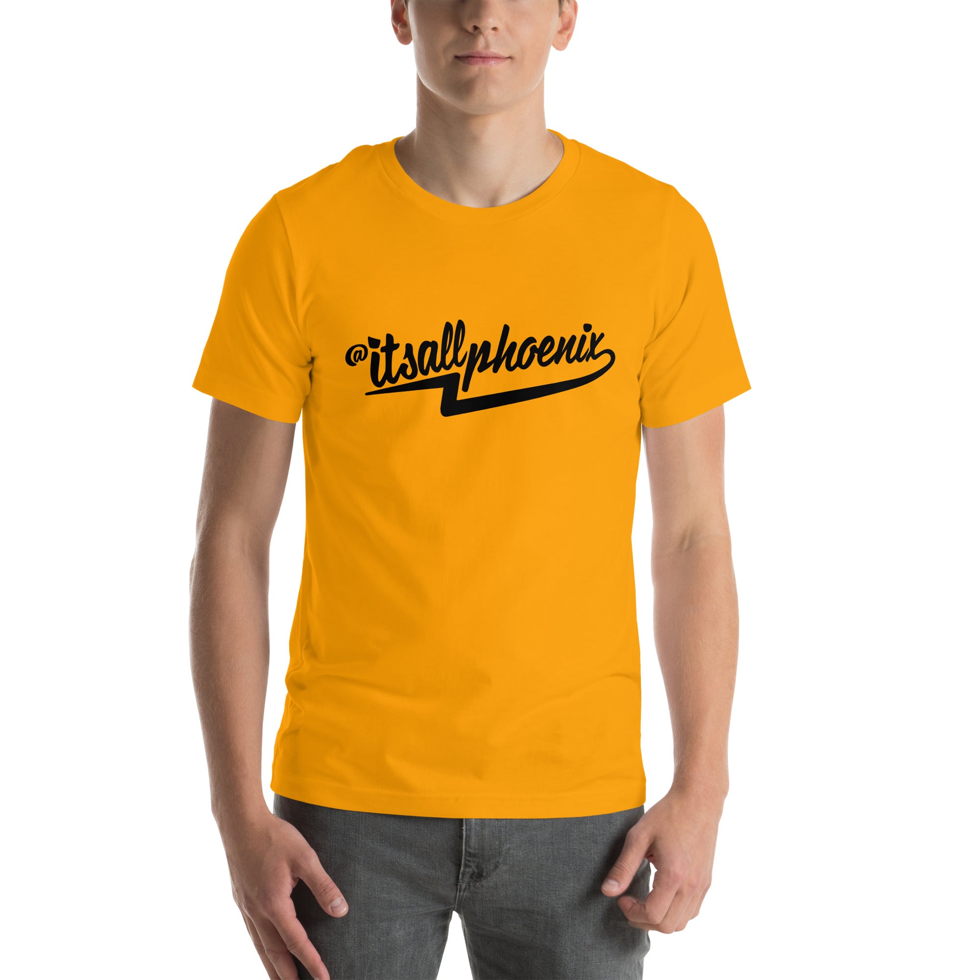 itsallphoenix Cursive Font T Shirt