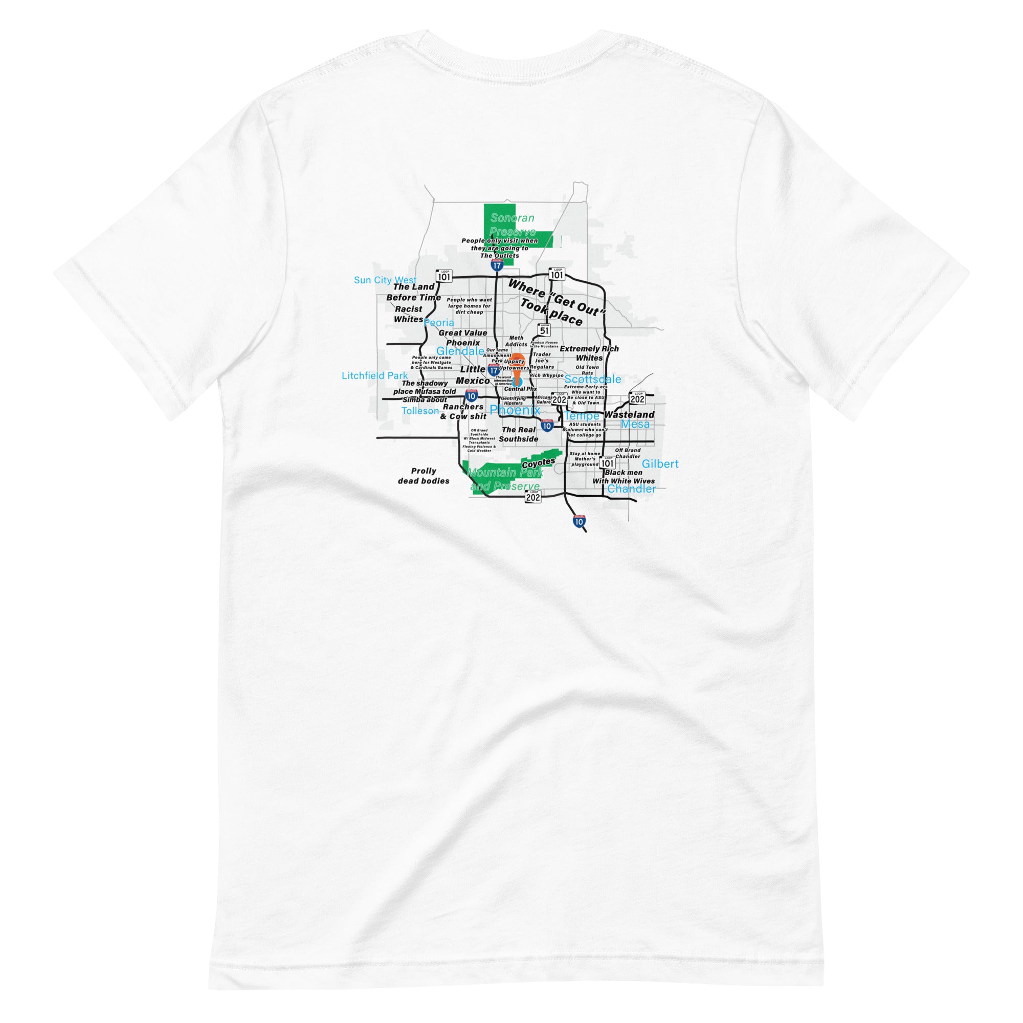 itsallphoenix Map Meme Shirt