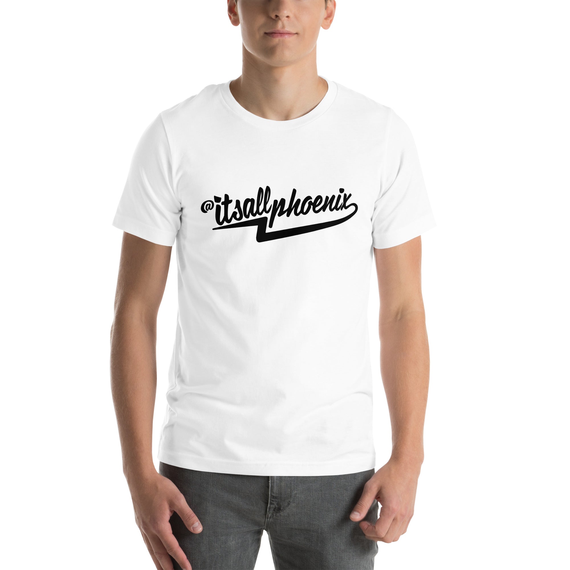 itsallphoenix Cursive Font T Shirt