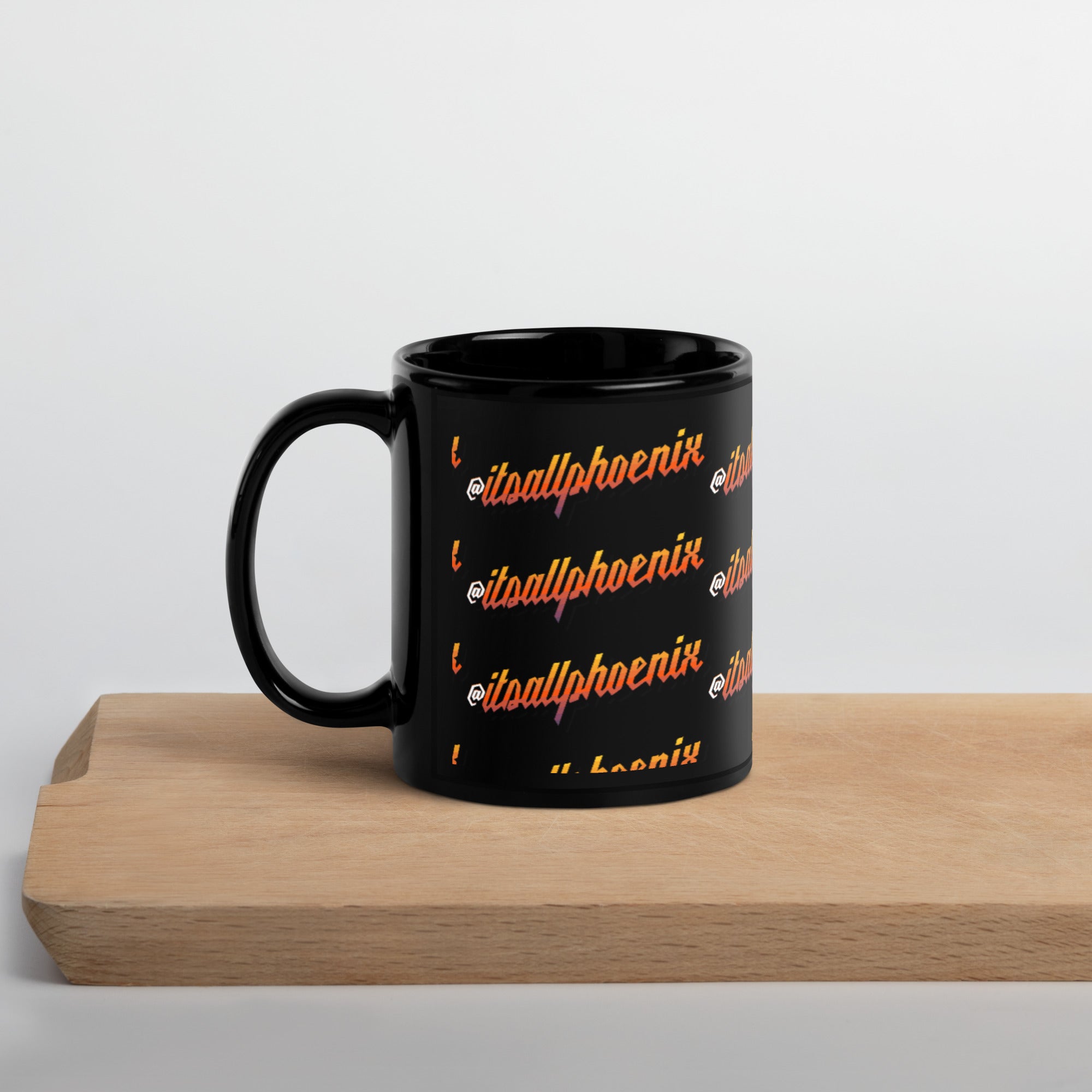 itsallphoenix Black Mug