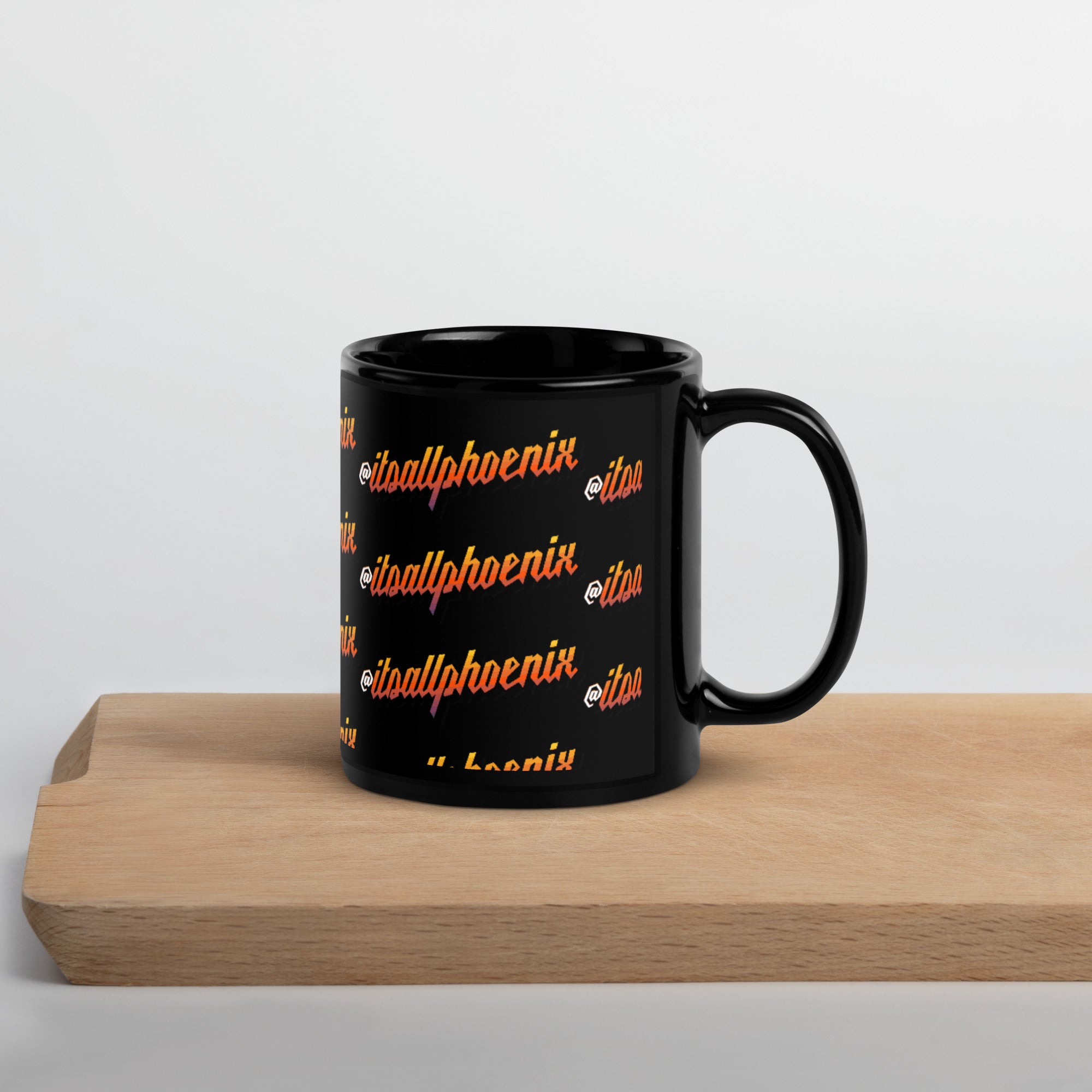 itsallphoenix Black Mug